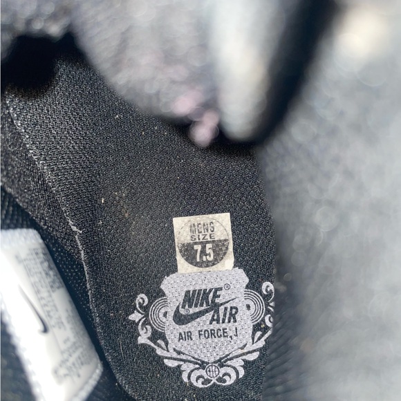 Nike Air Force 1 High '07 Triple Black CW2290-001 Basketball Shoes Men's Sneaker - Picture 7 of 7